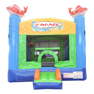 bounce houses